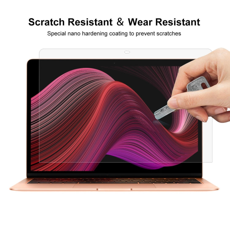 For MacBook Air 13.3 A2179/A2337 ENKAY Hat-Prince 3 in 1 Protective Bracket Case Cover Hard Shell with TPU Keyboard Film / PET Screen Protector, Version:EU(Purple) - free shipping - PMC Jewellery - Order now!