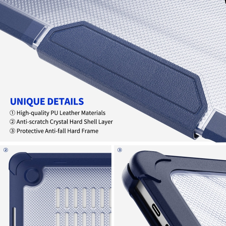 For MacBook Pro 13.3 A2251/A2289/A2338 ENKAY Hat-Prince 3 in 1 Protective Bracket Case Cover Hard Shell with TPU Keyboard Film / PET Screen Protector, Version:EU(Black) - free shipping - PMC Jewellery - Order now!