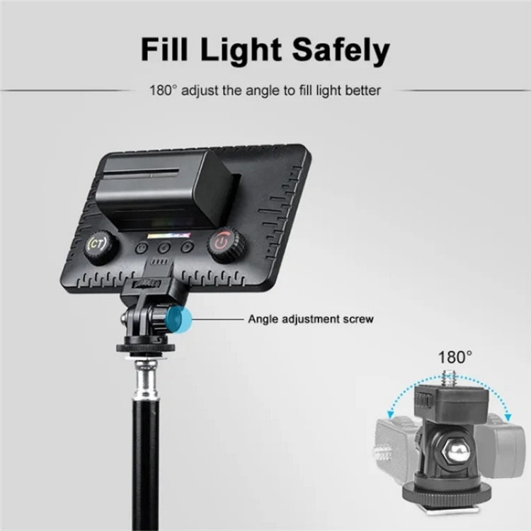 VLOGLITE PAD192RGB For DSLR Camera Gopro LED Camera Fill Light RGB Full Color Photography Lighting - free shipping - PMC TechLife - Order now!