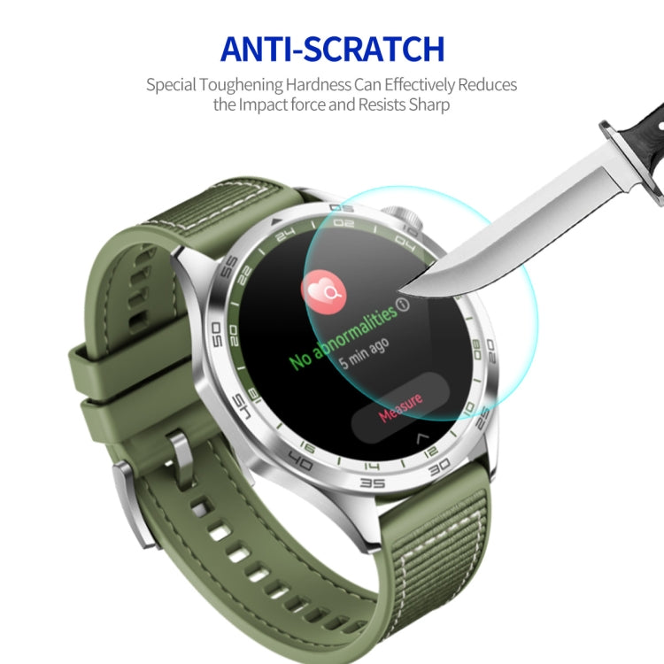 For Huawei Watch GT 4 46mm 5pcs ENKAY Hat-Prince 0.2mm 9H Tempered Glass Screen Protector Watch Film - Screen Protector by ENKAY | Online Shopping South Africa | PMC TechLife | Buy Now Pay Later Mobicred