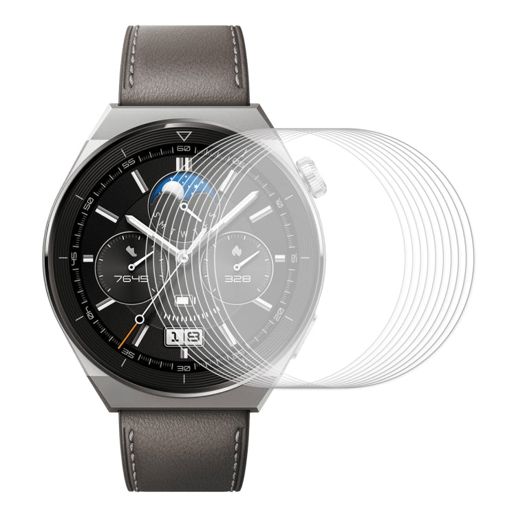 For Huawei Watch GT 5 46mm 10pcs ENKAY Hat-Prince 0.2mm 9H Tempered Glass Screen Protector Watch Film - free shipping - PMc TechLife - Order now!