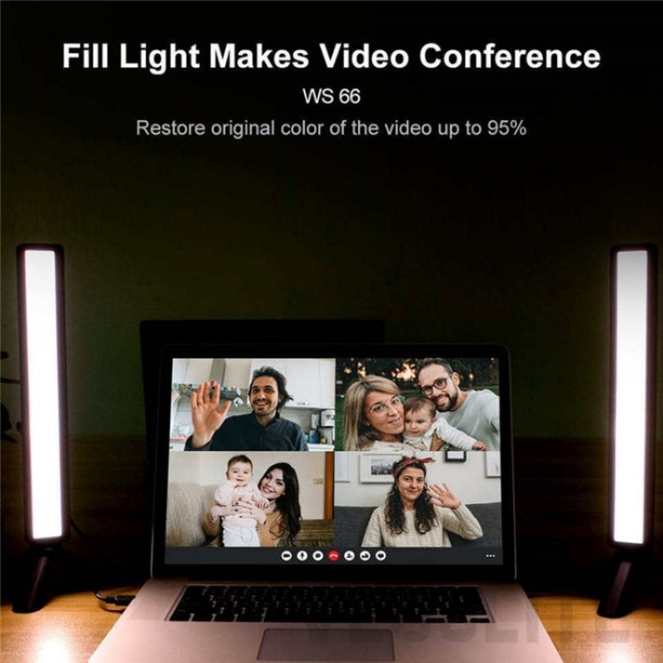 VLOGLITE WS66 LED Webcam Streaming Lights Video Conference Lighting Laptop Light with Tripod -  by VLOGLITE | Online Shopping South Africa | PMC TechLife | Buy Now Pay Later Mobicred