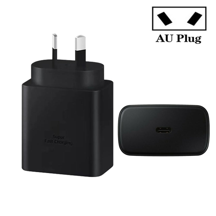 M135 PPS / PD 45W USB-C / Type-C Port Fast Charger, AU Plug(Black) - USB Charger by PMC TechLife | Online Shopping South Africa | PMC TechLife | Buy Now Pay Later Mobicred