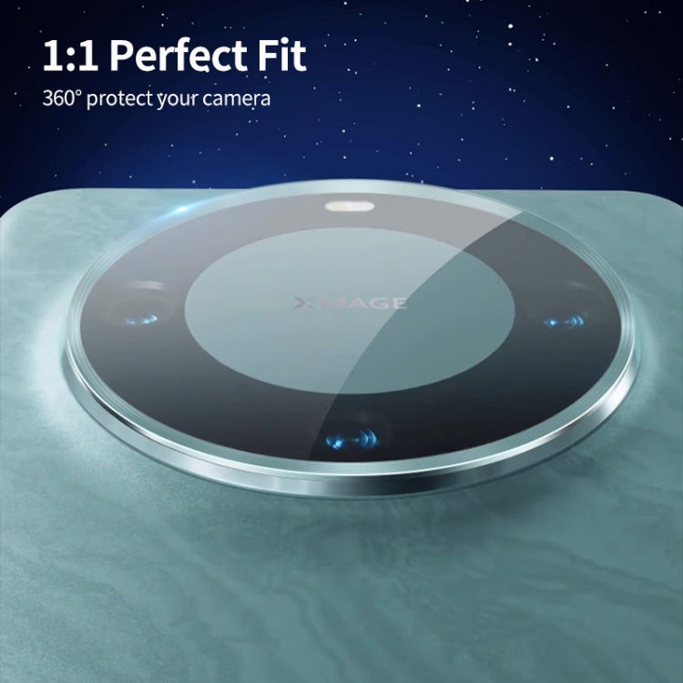 For Huawei Mate 60 Pro / Mate 60 Pro+ ENKAY Hat-Prince 9H Rear Camera Lens Aluminium Alloy Tempered Glass Full Film(Silver) - Huawei Tempered Glass by ENKAY | Online Shopping South Africa | PMC TechLife