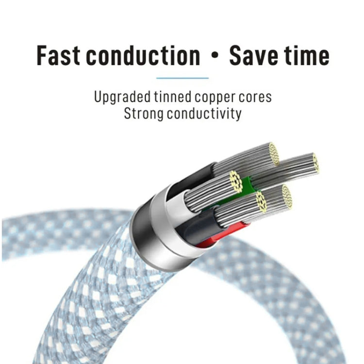 XJ-98 1m 35W USB-C / Type-C to USB-C Fast Charging Data Cable - USB-C & Type-C Cable by PMC TechLife | Online Shopping South Africa | PMC TechLife