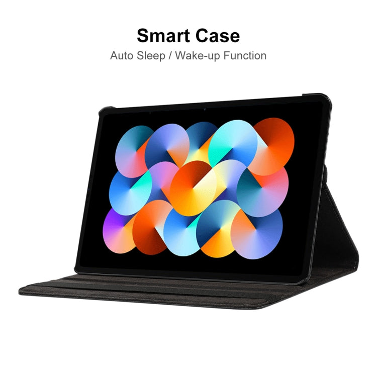 For Redmi Pad SE 11.0 ENKAY Hat-Prince 360 Degree Rotation Litchi Leather Smart Case(White) - free shipping - PMc TechLife - Order now!