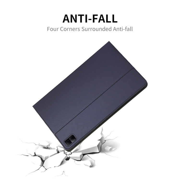 For Redmi Pad SE 11.0 ENKAY Leather Stand Smart Tablet Case(Dark Blue) - free shipping - PMc TechLife - Order now!