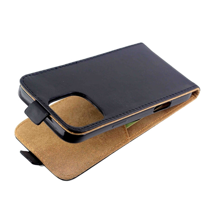 For iPhone 16 Pro Max Vertical Flip Leather Phone Case with Card Slot(Black) - free shipping - PMC Jewellery - Order now!