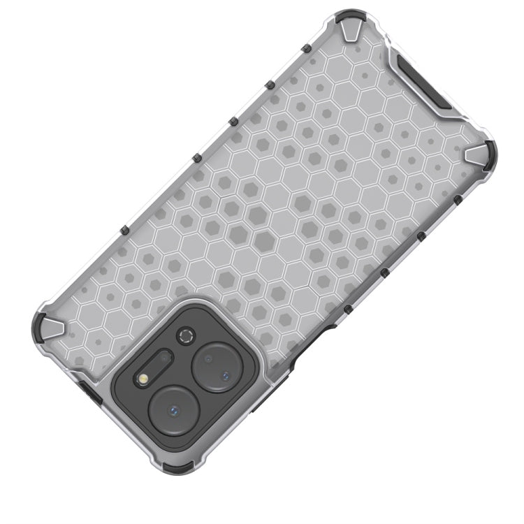 For Honor X7A Shockproof Honeycomb Phone Case(Green) - Honor Cases by PMC TechLife | Online Shopping South Africa | PMC TechLife