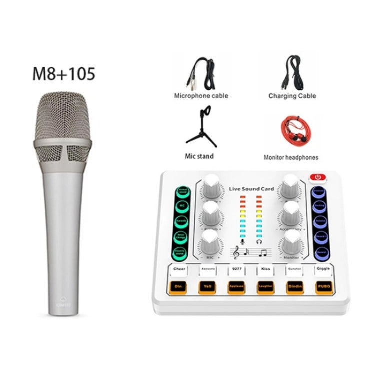 BM800 Live Sound Card with Condenser Microphone Kit(Black) - Live Sound Effects Processors by PMC TechLife | Online Shopping South Africa | PMC TechLife | Buy Now Pay Later Mobicred