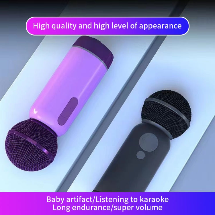 K1 Handheld Bluetooth Microphone Support Mobile Phone Connection(Purple) - Microphone by PMC TechLife | Online Shopping South Africa | PMC TechLife | Buy Now Pay Later Mobicred