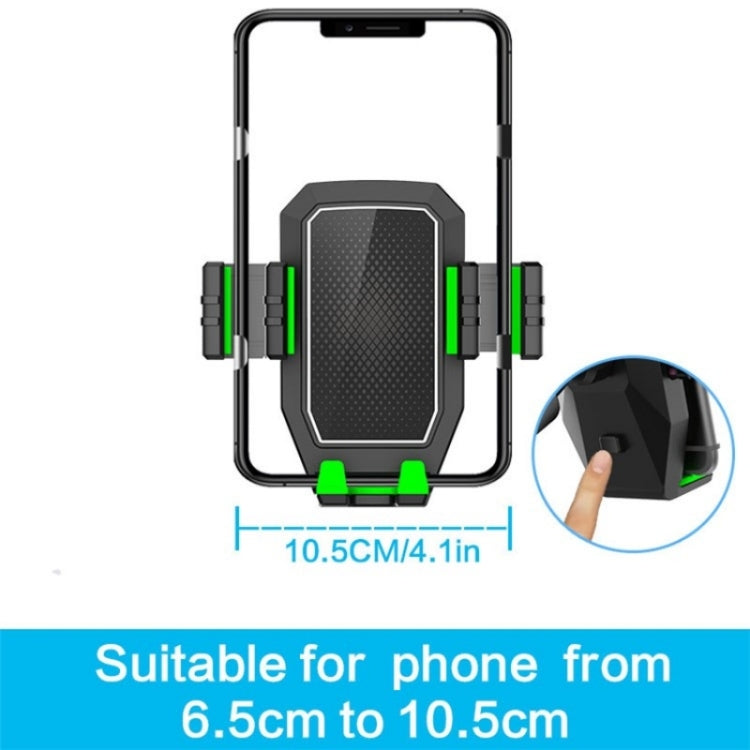 A06 Multifunctional Car Cup Mug Bottle Holder Mobile Phone Mount Stand Food Snack Tray Table(Green) - Car Drink Holders by PMC TechLife | Online Shopping South Africa | PMC TechLife | Buy Now Pay Later Mobicred
