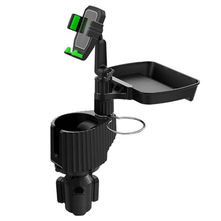 A10 Multifunctional Food Snack Tray Car Mount Rack Car Drink Holder Coffee Mug Phone Stand(Green) - Car Drink Holders by PMC TechLife | Online Shopping South Africa | PMC TechLife | Buy Now Pay Later Mobicred