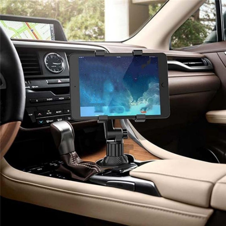 CUP-B17 Mini 2 Shaft Rotating Car Cup Holder Tablet Mount Universal Long Neck Car Cup - Car Drink Holders by PMC TechLife | Online Shopping South Africa | PMC TechLife | Buy Now Pay Later Mobicred