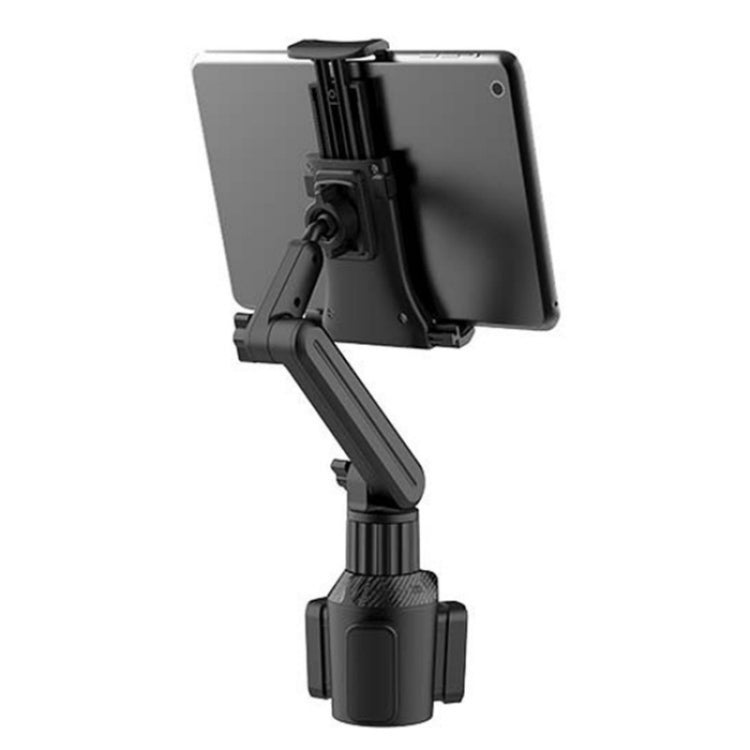 CUP-B16 Universal Long Neck 2 Shaft Rotating Car Cup Mount Phone Holder - Car Drink Holders by PMC TechLife | Online Shopping South Africa | PMC TechLife | Buy Now Pay Later Mobicred