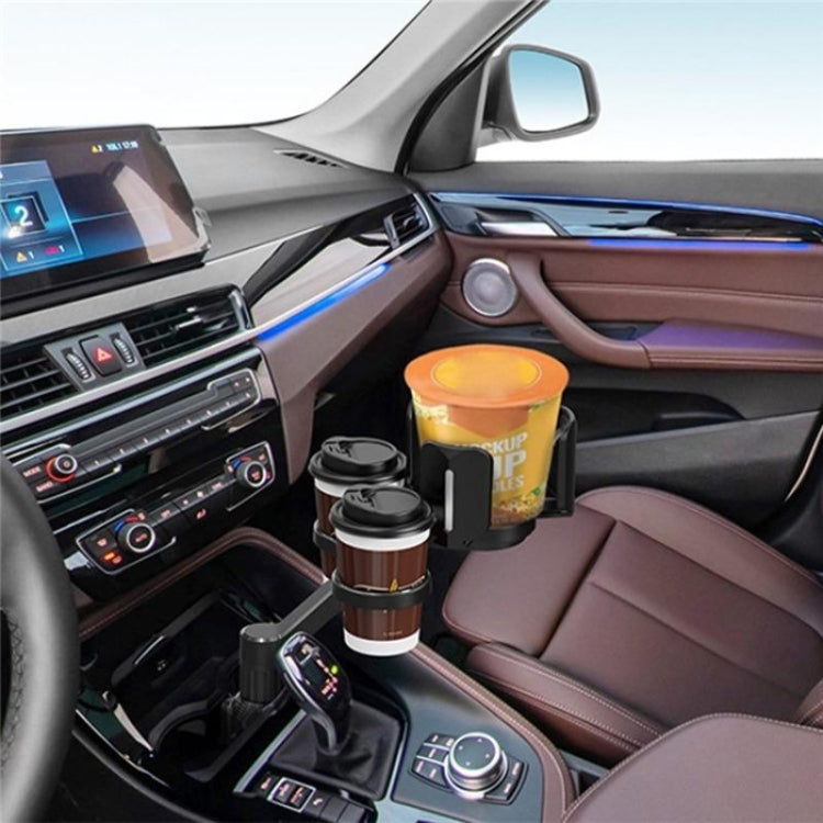 D03 For Drink Bottle Snack Car Cup Holder Expander Adjustable Dual Round Car Cup Holder - free shipping - PMC TechLife - Order now!