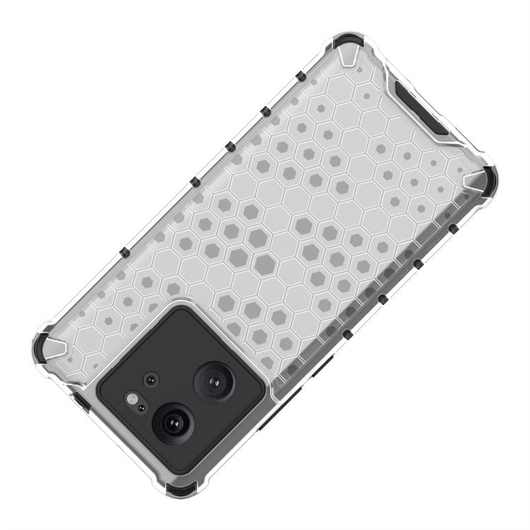 For Redmi K60 Ultra Shockproof Honeycomb Phone Case(Red) - Redmi K60 Ultra Cases by PMC TechLife | Online Shopping South Africa | PMC TechLife | Buy Now Pay Later Mobicred