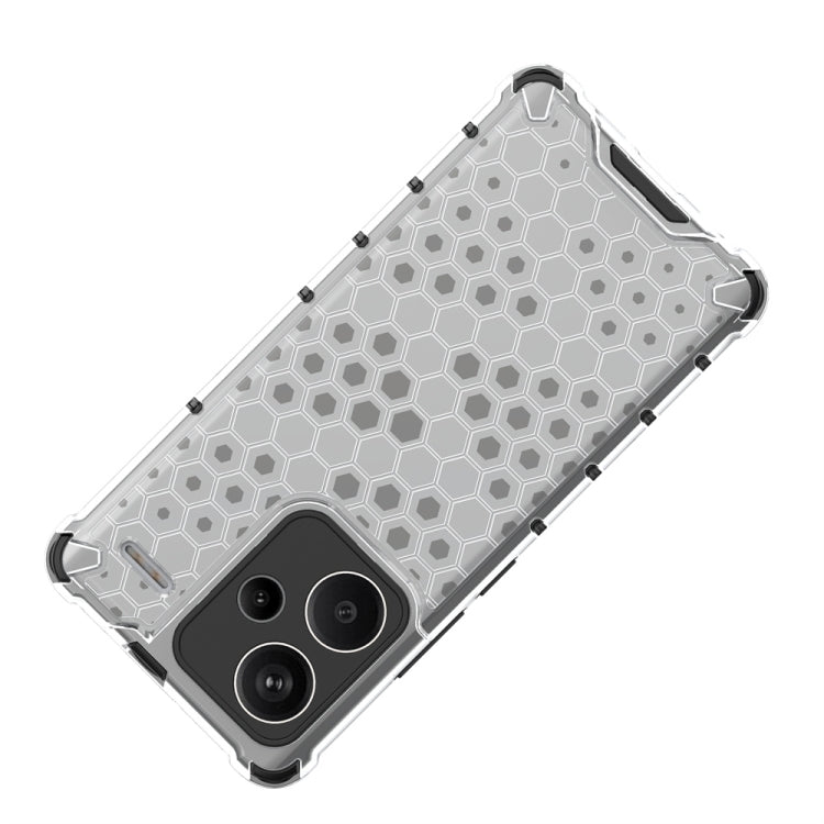 For Redmi Note 13 Pro+ Shockproof Honeycomb Phone Case(Red) - Note 13 Pro+ Cases by PMC TechLife | Online Shopping South Africa | PMC TechLife | Buy Now Pay Later Mobicred