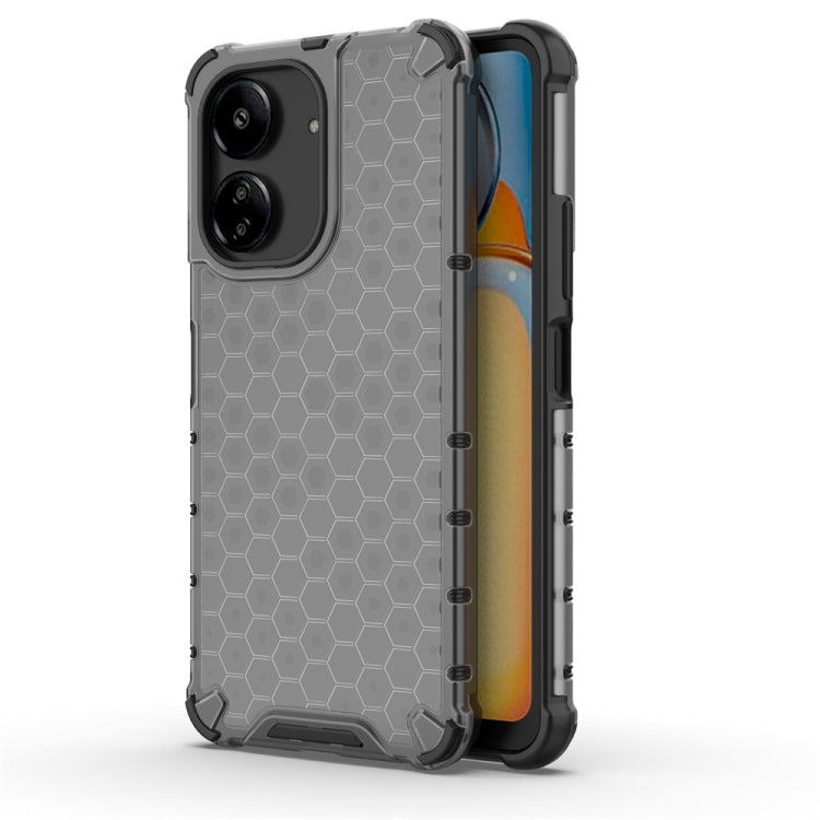 For  Redmi 13C 4G Shockproof Honeycomb Phone Case(Black) - 13C Cases by PMC TechLife | Online Shopping South Africa | PMC TechLife | Buy Now Pay Later Mobicred