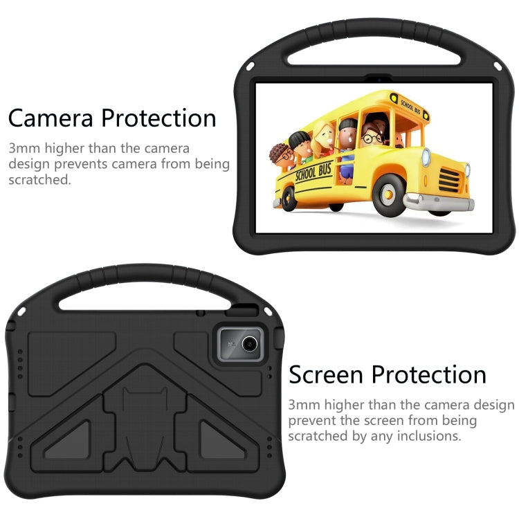 For Lenovo Tab M11 /Xiaoxin Pad 11 2024 EVA Shockproof Tablet Case with Holder(Black) - Lenovo by PMC Jewellery | Online Shopping South Africa | PMC Jewellery | Buy Now Pay Later Mobicred