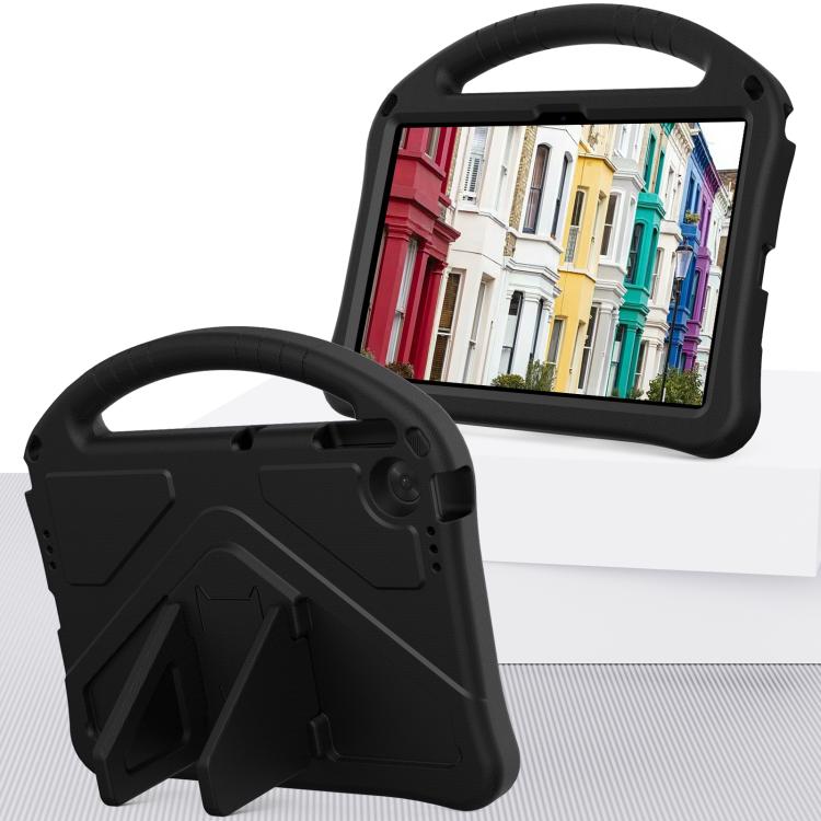 For Lenovo Tab TB-311 / WiFi 10.1 2025 EVA Shockproof Tablet Case with Holder(Black) - Lenovo by PMC TechLife | Online Shopping South Africa | PMC TechLife | Buy Now Pay Later Mobicred