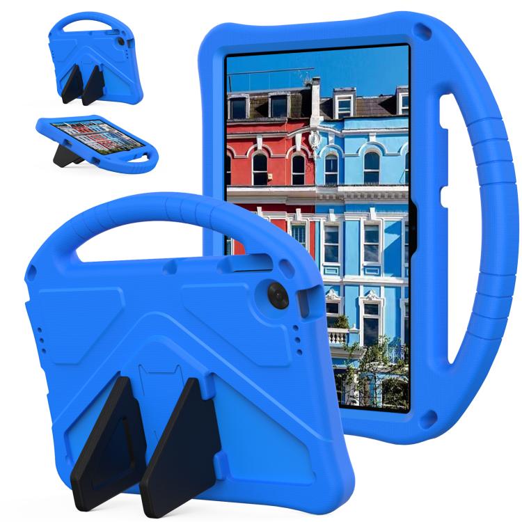 For Lenovo Tab TB-311 / WIFI 10.1 2025 EVA Shockproof Tablet Case with Holder(Blue) - Lenovo by PMC TechLife | Online Shopping South Africa | PMC TechLife | Buy Now Pay Later Mobicred