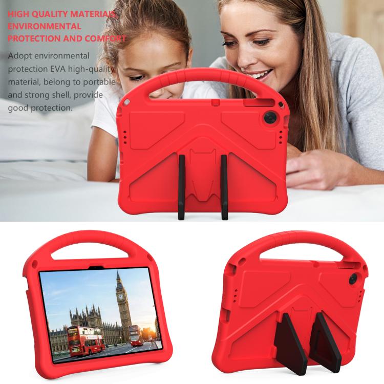 For Lenovo Tab TB-311 / WIFI 10.1 2025 EVA Shockproof Tablet Case with Holder(Red) - Lenovo by PMC TechLife | Online Shopping South Africa | PMC TechLife | Buy Now Pay Later Mobicred