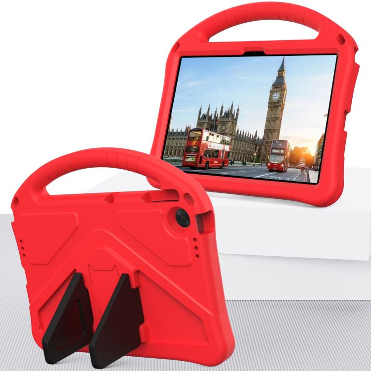 For Lenovo Tab TB-311 / WIFI 10.1 2025 EVA Shockproof Tablet Case with Holder(Red) - Lenovo by PMC TechLife | Online Shopping South Africa | PMC TechLife | Buy Now Pay Later Mobicred