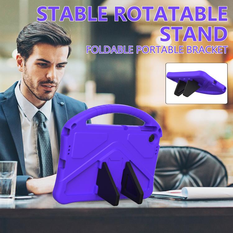 For Lenovo Tab TB-311 / WIFI 10.1 2025 EVA Shockproof Tablet Case with Holder(Purple) - Lenovo by PMC TechLife | Online Shopping South Africa | PMC TechLife | Buy Now Pay Later Mobicred