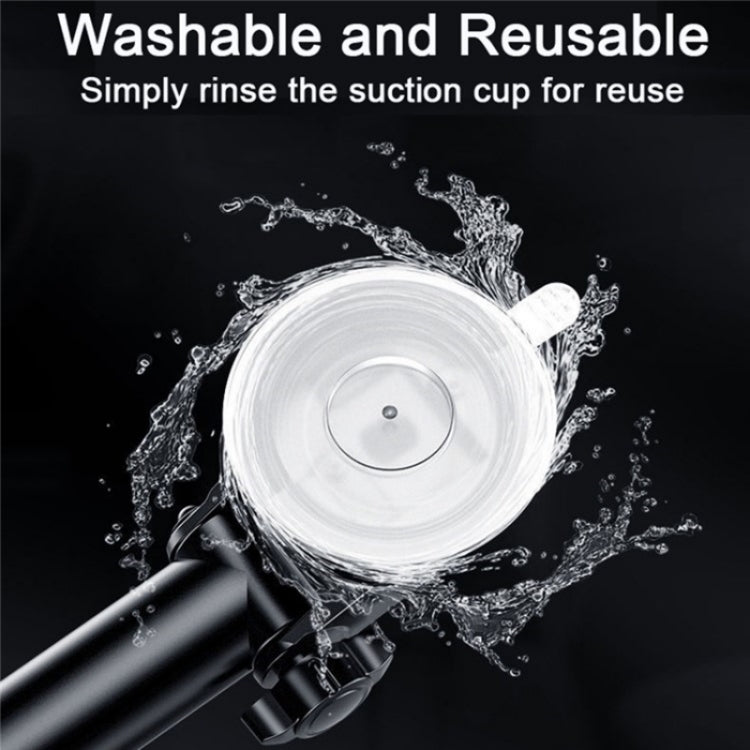 D33 With Air Vent Clip Suction Cup Base Gravity Sensing Car Phone Holder Bracket(Black) - Universal Car Holders by PMC Jewellery | Online Shopping South Africa | PMC Jewellery | Buy Now Pay Later Mobicred