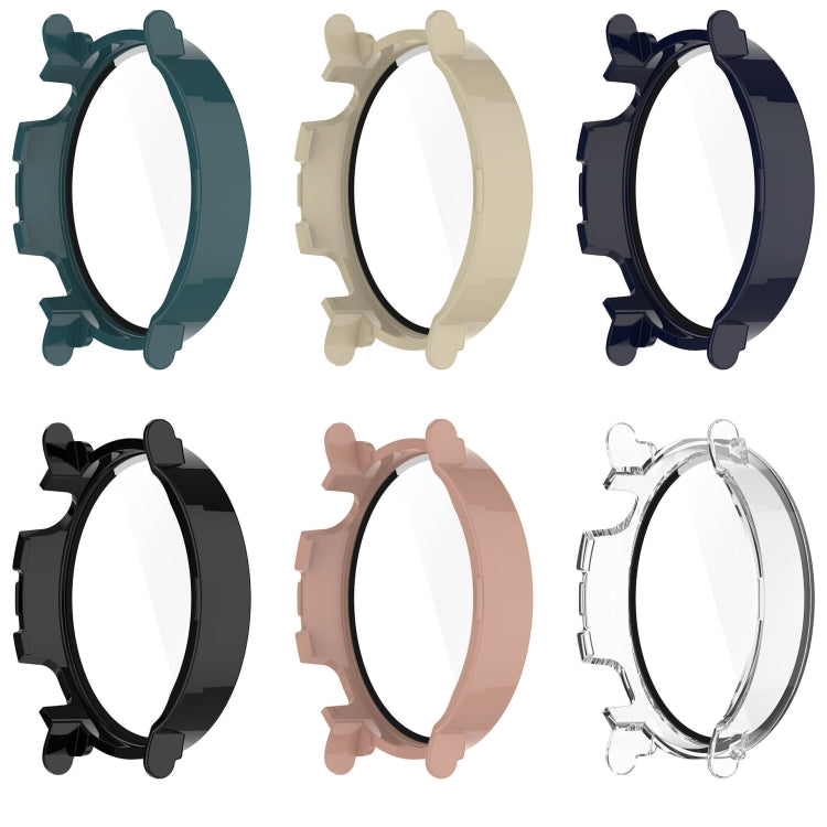 For Huawei Watch GT 4 41mm PC + Tempered Film Integrated Watch Protective Case(Transparent) - Watch Cases by PMC TechLife | Online Shopping South Africa | PMC TechLife