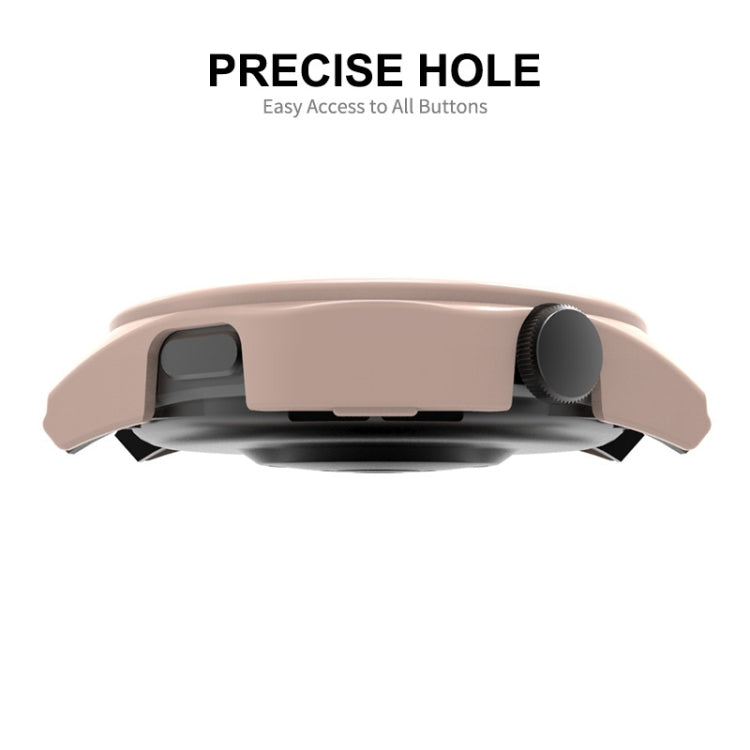 For Huawei Watch GT 4 46mm ENKAY Hat-Prince Full Coverage PC + Tempered Film Integrated Watch Protective Case(Black) - Watch Cases by ENKAY | Online Shopping South Africa | PMC TechLife | Buy Now Pay Later Mobicred