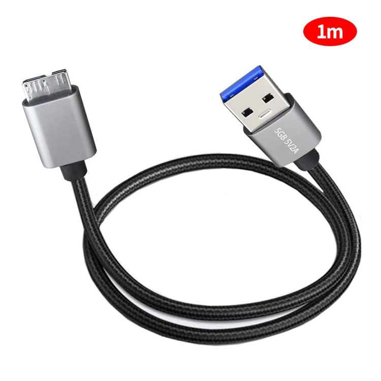 JUNSUNMAY USB 3.0 Male to Micro-B Cord Cable Compatible with Samsung Camera Hard Drive, Length:1m - free shipping - PMC TechLife - Order now!