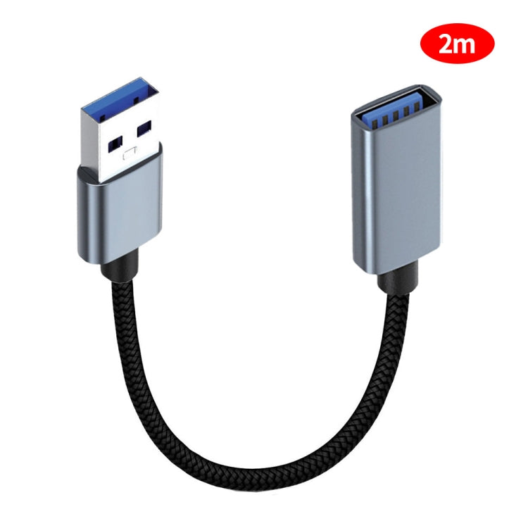 JUNSUNMAY 2A USB 3.0 Male to Female Extension Cord High Speed Charging Data Cable, Length:2m - USB Cable by JUNSUNMAY | Online Shopping South Africa | PMC TechLife | Buy Now Pay Later Mobicred