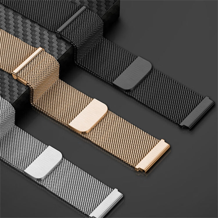 For Huawei Watch GT 4 46mm Milan Daul Magnetic Steel Mesh Watch Band(Gold) - free shipping - PMC TechLife - Order now!