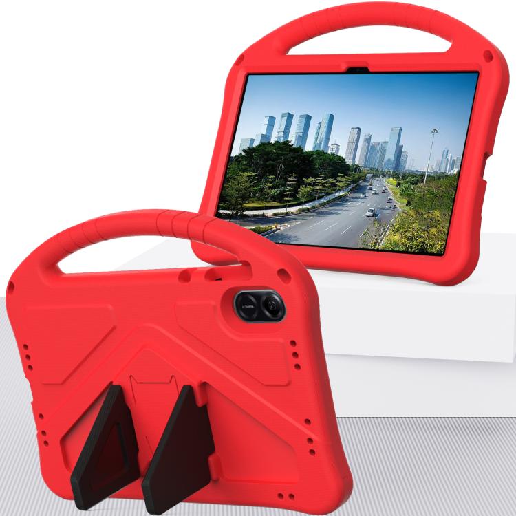 For Honor Pad X8a EVA Shockproof Tablet Case with Holder(Red) - free shipping - PMC TechLife - Order now!