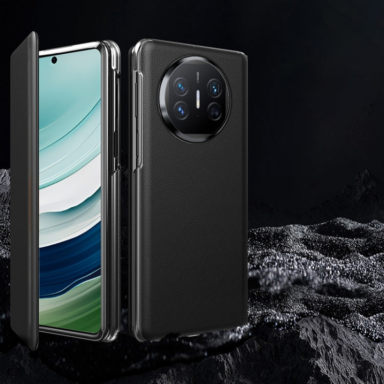 For Huawei Mate X5 All-inclusive Shockproof Phone Case with Holder(Indigo) - Huawei Cases by PMC TechLife | Online Shopping South Africa | PMC TechLife | Buy Now Pay Later Mobicred