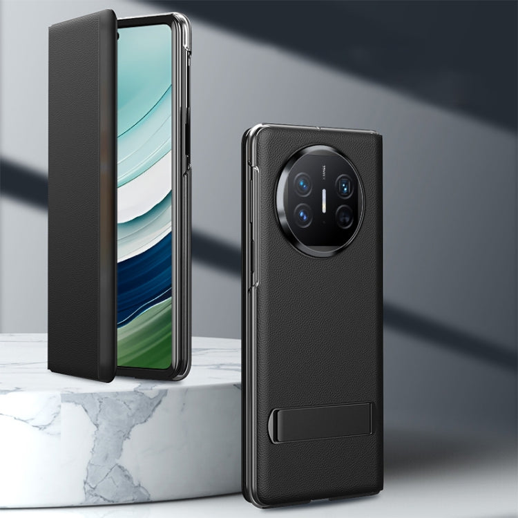 For Huawei Mate X5 All-inclusive Shockproof Phone Case with Holder(Pink) - Huawei Cases by PMC TechLife | Online Shopping South Africa | PMC TechLife | Buy Now Pay Later Mobicred