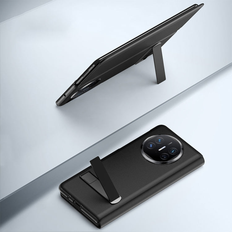 For Huawei Mate X5 All-inclusive Shockproof Phone Case with Holder(Pink) - Huawei Cases by PMC TechLife | Online Shopping South Africa | PMC TechLife | Buy Now Pay Later Mobicred