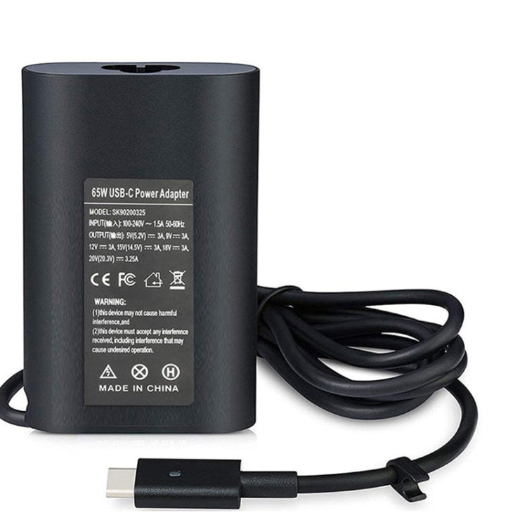 For Dell XPS12 9250 7370 Type-C 45W Power Adapter Charger USB-C Lightning Port(US Plug) - For Dell by PMC TechLife | Online Shopping South Africa | PMC TechLife | Buy Now Pay Later Mobicred