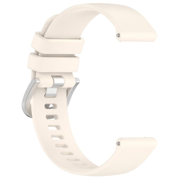 For Garmin VivoMove Trend Liquid Glossy Silver Buckle Silicone Watch Band(Starlight) - free shipping - PMC TechLife - Order now!