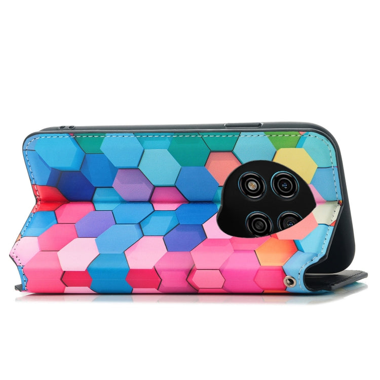For Ulefone Note 15 CaseNeo Colorful Magnetic Leather Phone Case(Colorful Cube) - Ulefone Cases by PMC Jewellery | Online Shopping South Africa | PMC Jewellery | Buy Now Pay Later Mobicred