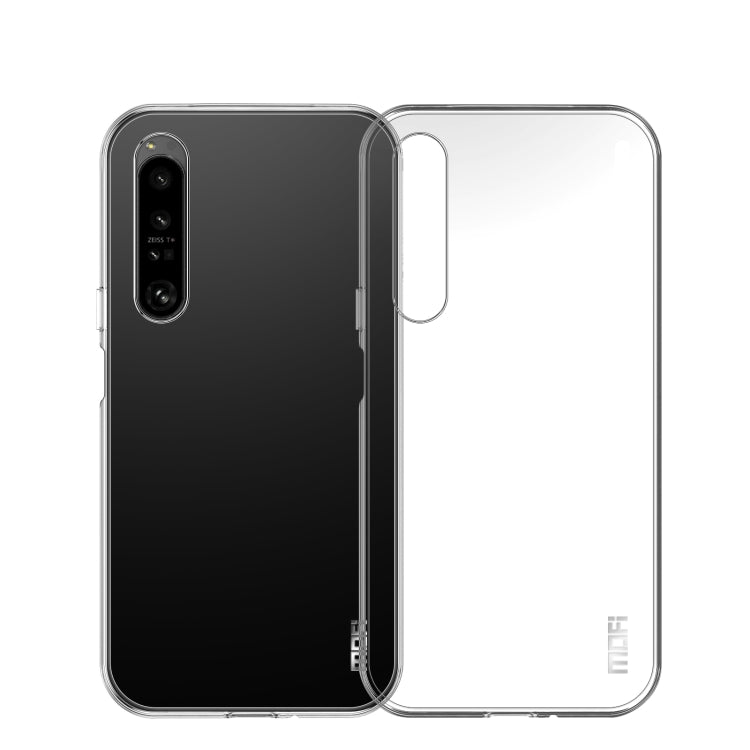 For Sony Xperia 1 VI MOFI Ming Series Ultra-thin TPU Phone Case(Transparent) - Sony Cases by MOFI | Online Shopping South Africa | PMC TechLife