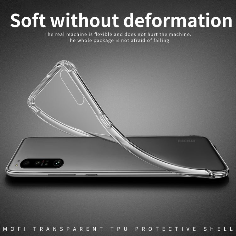 For Sony Xperia 1 VI MOFI Ming Series Ultra-thin TPU Phone Case(Transparent) - Sony Cases by MOFI | Online Shopping South Africa | PMC TechLife