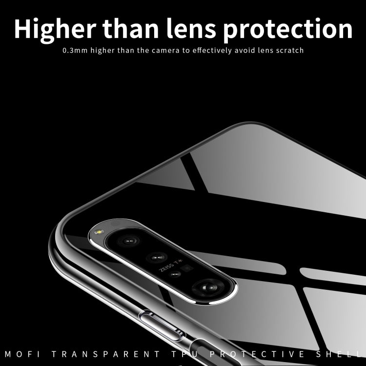 For Sony Xperia 1 VI MOFI Ming Series Ultra-thin TPU Phone Case(Transparent) - Sony Cases by MOFI | Online Shopping South Africa | PMC TechLife