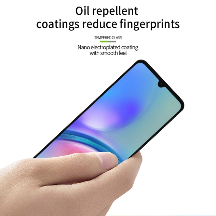 For Samsung Galaxy A05 MOFI 9H 2.5D Full Screen Tempered Glass Film(Black) - free shipping - PMC TechLife - Order now!
