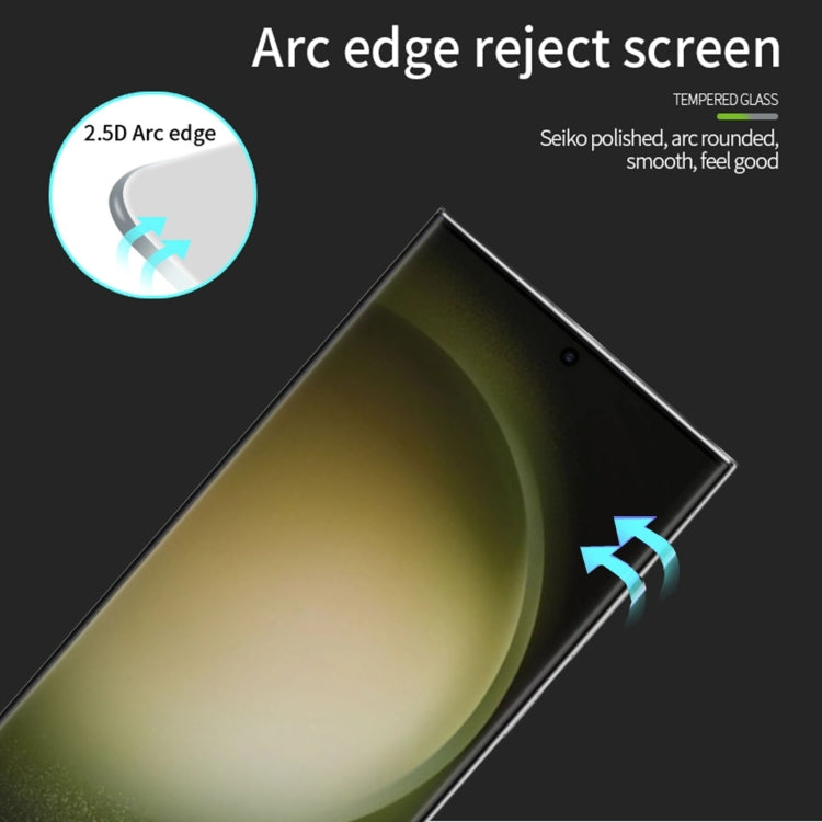 For Samsung Galaxy S24+ 5G MOFI 9H 2.5D Full Screen Tempered Glass Film(Black) - Galaxy S24+ 5G Tempered Glass by MOFI | Online Shopping South Africa | PMC TechLife