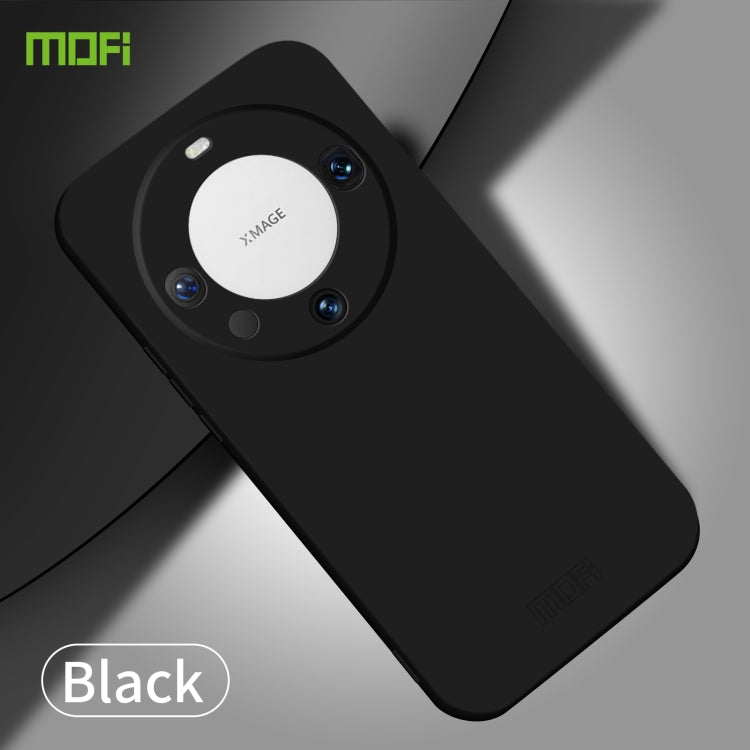 For Huawei Mate 60 Pro MOFI Qin Series Skin Feel All-inclusive PC Phone Case(Black) - Huawei Cases by MOFI | Online Shopping South Africa | PMC TechLife | Buy Now Pay Later Mobicred