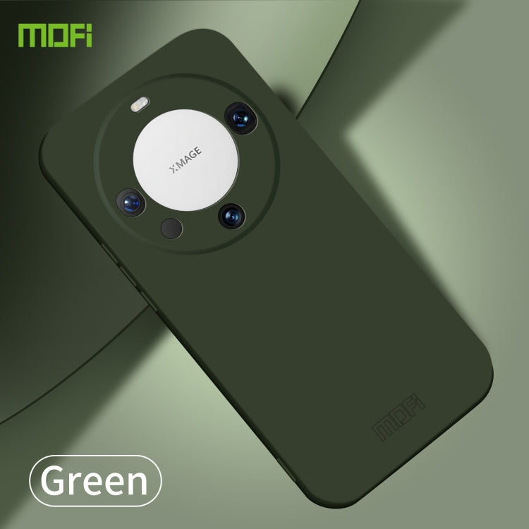 For Huawei Mate 60 Pro MOFI Qin Series Skin Feel All-inclusive PC Phone Case(Green) - Huawei Cases by MOFI | Online Shopping South Africa | PMC TechLife | Buy Now Pay Later Mobicred