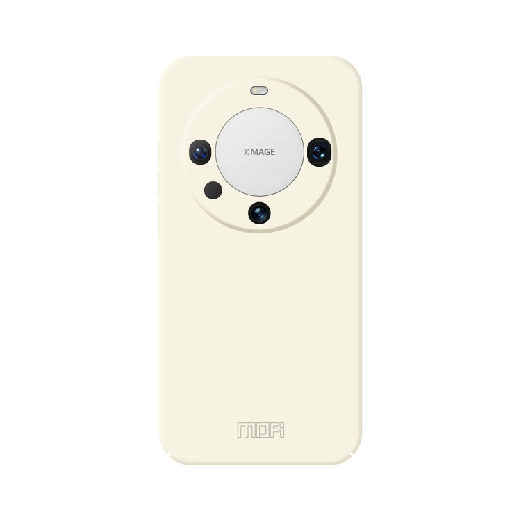 For Huawei Mate 60 Pro MOFI Qin Series Skin Feel All-inclusive PC Phone Case(Beige) - Huawei Cases by MOFI | Online Shopping South Africa | PMC TechLife | Buy Now Pay Later Mobicred